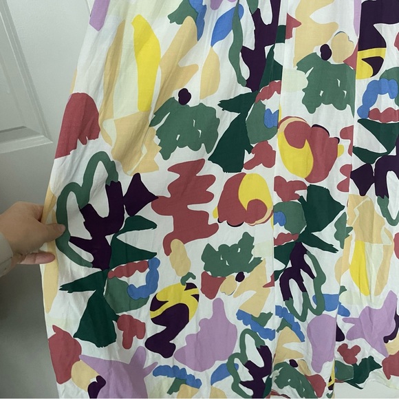 ARTLOVE Paris Katy Floral Abstract Maxi Dress \\ S - Picture 4 of 10